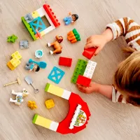 Constructor LEGO Horse Stable and Pony Care Fermă/ Multicolor photo 12