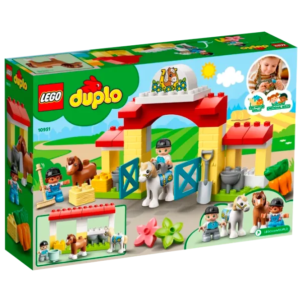 Конструктор LEGO Horse Stable and Pony Care Ферма/ Разноцветный photo 13