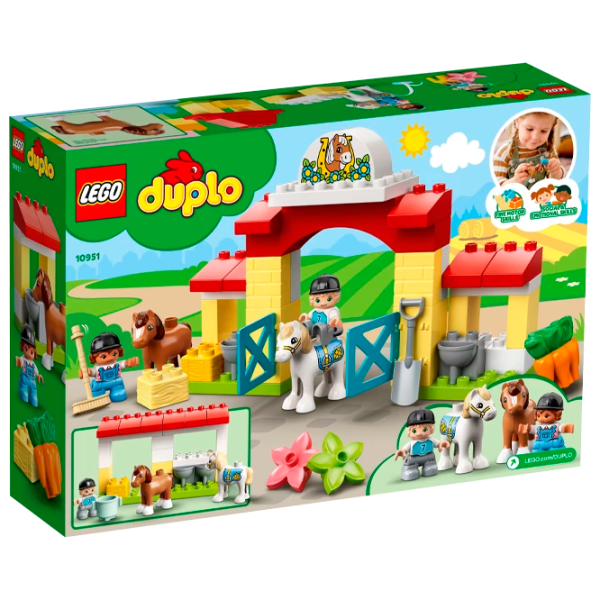 Конструктор LEGO Horse Stable and Pony Care Ферма/ Разноцветный photo 13