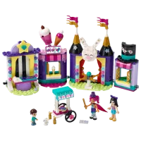 Constructor pentru copii LEGO Magical Funfair Stalls Festivalul magiei/ Violet photo 3
