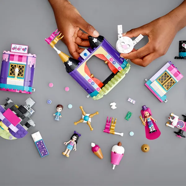 Детский конструктор LEGO Magical Funfair Stalls Волшебный фестиваль/ Фиолетовый photo 5