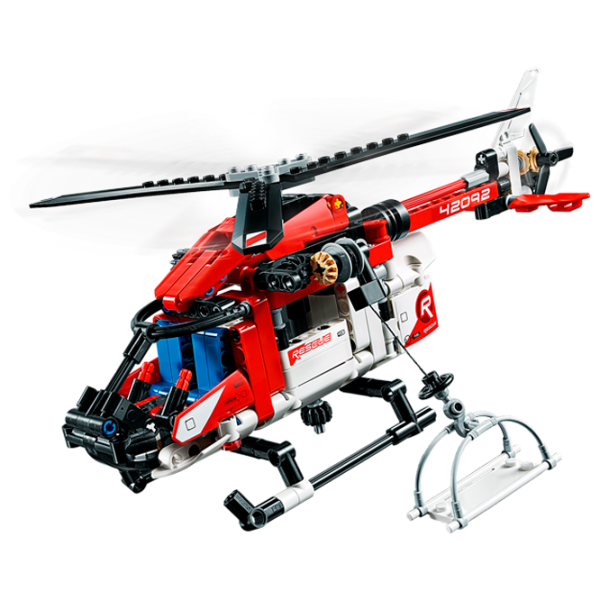 Детский конструктор LEGO Rescue Helicopter Вертолет/ Красный photo 2