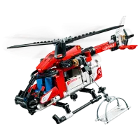 Constructor pentru copii LEGO Rescue Helicopter Elicopter/ Red photo 2