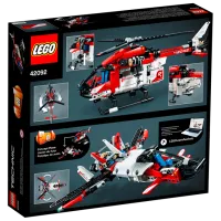 Constructor pentru copii LEGO Rescue Helicopter Elicopter/ Red photo 4