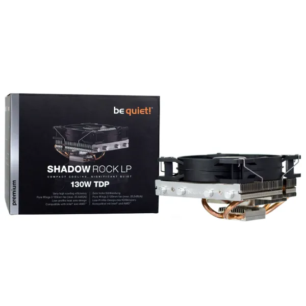 Cooler Be quiet! Shadow Rock LP Sleeve Bearing/ 1500 rpm photo 5 Cooler Be quiet! Shadow Rock LP Sleeve Bearing/ 1500 rpm photo 5