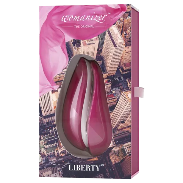 Vibrostimulator Womanizer Liberty Wine Red photo 4