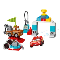 Constructor pentru copii LEGO Lightning McQueen's Race Day Mașină/ Red photo 3