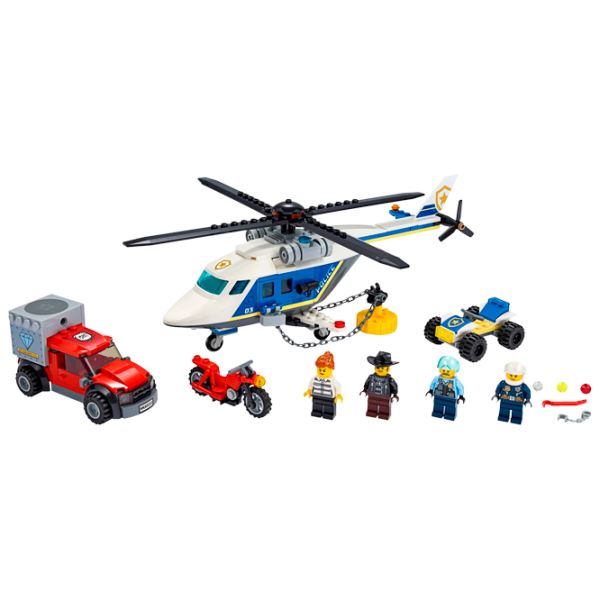 Детский конструктор LEGO Police Helicopter Chase Транспорт/ Разноцветный photo 2