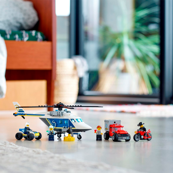 Детский конструктор LEGO Police Helicopter Chase Транспорт/ Разноцветный photo 4