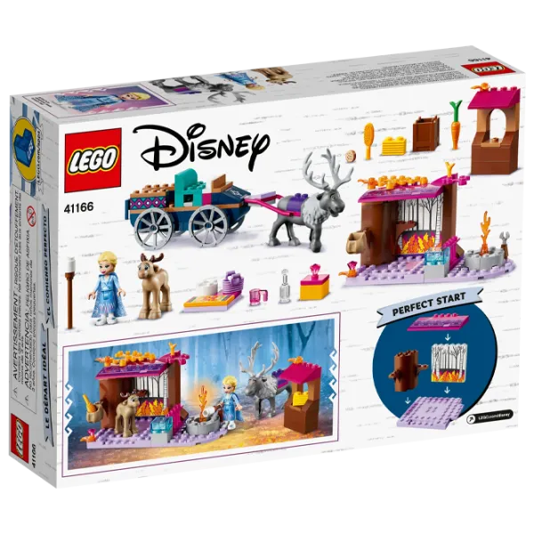 Детский конструктор LEGO Elsa's Wagon Adventure Приключения/ Белый photo 2