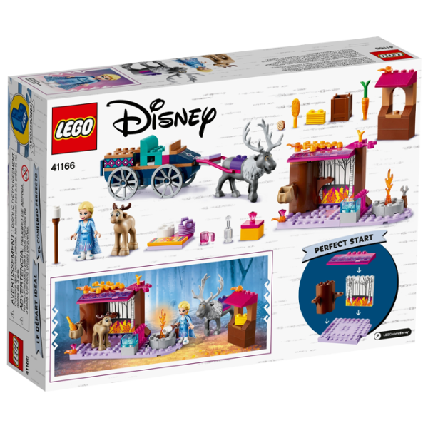 Детский конструктор LEGO Elsa's Wagon Adventure Приключения/ Белый photo 2