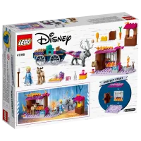 Constructor pentru copii LEGO Elsa's Wagon Adventure Aventuri/ White photo 2