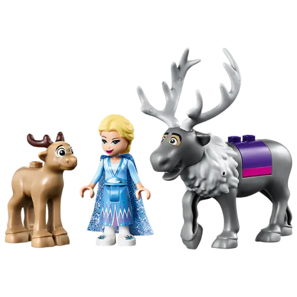 Детский конструктор LEGO Elsa's Wagon Adventure Приключения/ Белый photo 3