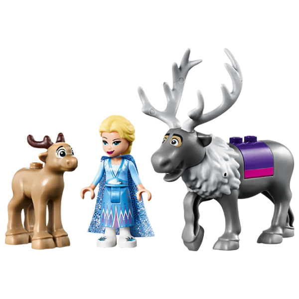 Детский конструктор LEGO Elsa's Wagon Adventure Приключения/ Белый photo 3