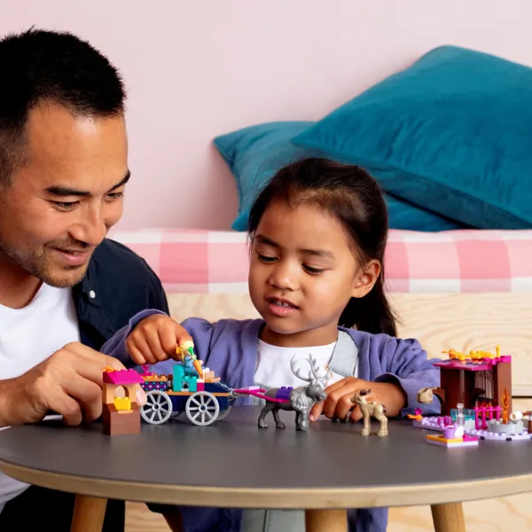 Детский конструктор LEGO Elsa's Wagon Adventure Приключения/ Белый photo 4