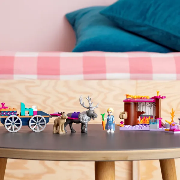 Детский конструктор LEGO Elsa's Wagon Adventure Приключения/ Белый photo 5