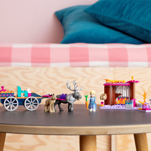 Детский конструктор LEGO Elsa's Wagon Adventure Приключения/ Белый photo 5