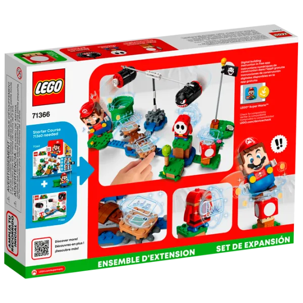 Конструктор LEGO Boomer Bill Baragge Expancion Set Уровень Super Mario/ Разноцветный photo 3