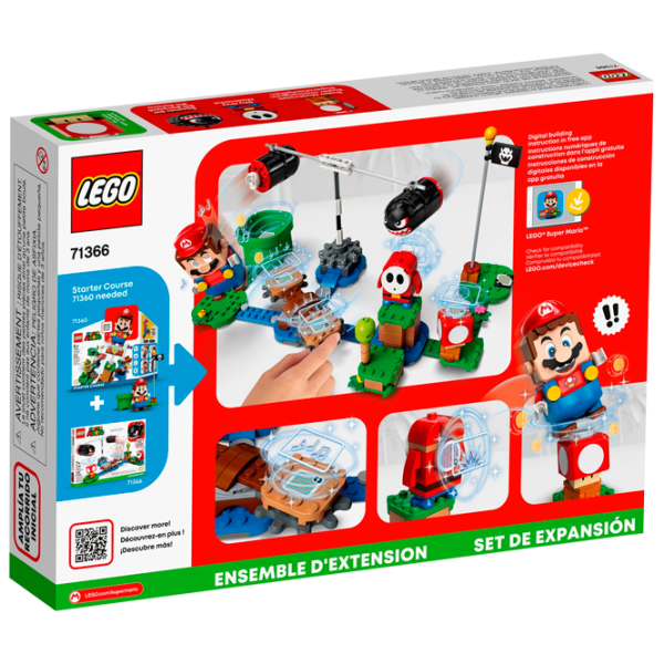 Конструктор LEGO Boomer Bill Baragge Expancion Set Уровень Super Mario/ Разноцветный photo 3