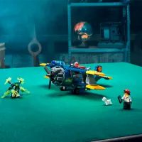 Constructor pentru copii LEGO El Fuego's Stunt Plane Avion/ Multicolor photo 5
