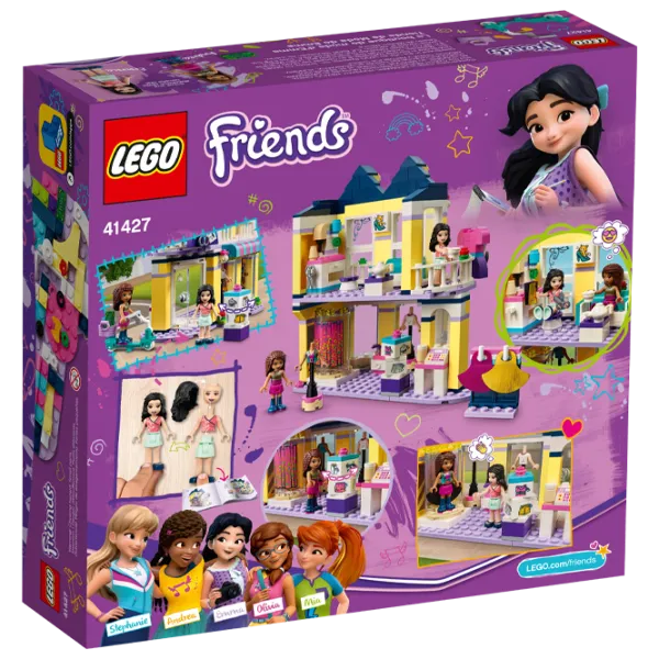 Детский конструктор LEGO Emma's Fashion Shop Магазин/ Желтый photo 2