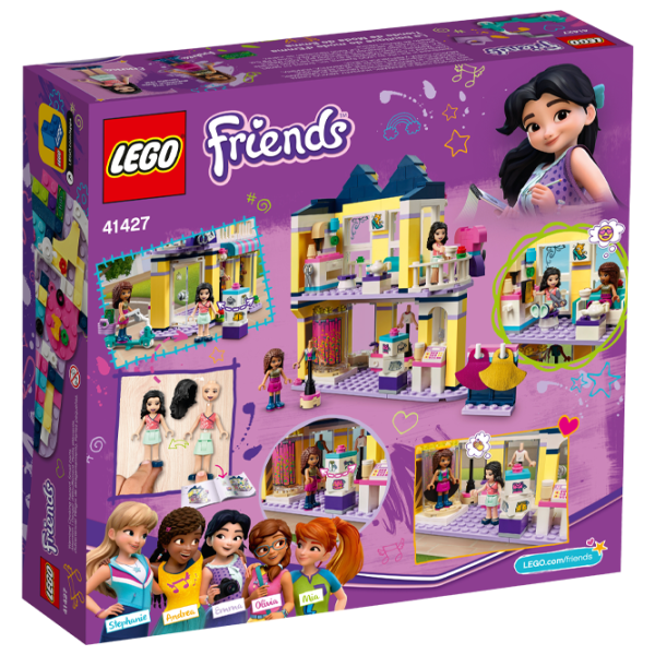 Детский конструктор LEGO Emma's Fashion Shop Магазин/ Желтый photo 2