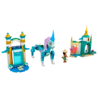 Constructor pentru copii LEGO Raya and Sisu Dragon Dragonul/ Blue photo 2