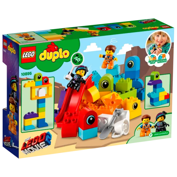 Конструктор LEGO Emmet and Lucy's Visitors Фигуры/ Разноцветный photo 4