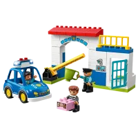 Constructor LEGO Duplo-Police Station Poliție/ Blue photo 3