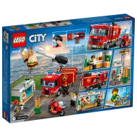 Constructor LEGO Burger Bar Fire Rescue Pompieri/ Red photo 2