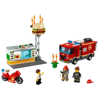 Constructor LEGO Burger Bar Fire Rescue Pompieri/ Red photo 3