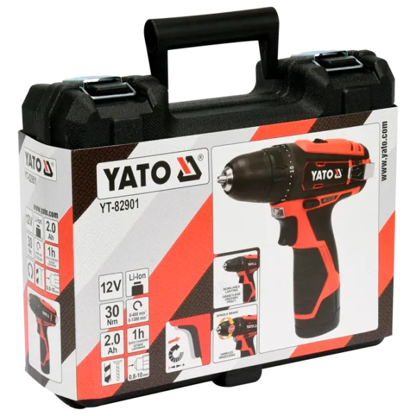 Mașină de găurit si inșurubat Yato YT 82901  photo 3