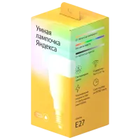 Умная лампочка светодиодная Yandex YNDX-00010 E27/ 9 Вт/ 6500 К/ 900лм/ RGB photo 4