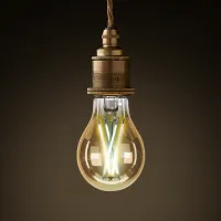 Bec inteligent LED cu filament Hiper IoT A60 Vintage E27/ 7 W/ 6500 K/ 800lm/ White photo 2