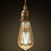 Bec inteligent LED cu filament Hiper IoT ST64 Vintage HI-ST64FIV E27/ 7 W/ 6500 K/ 600lm/ White photo 5