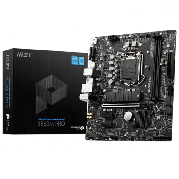 Материнская плата MSI B560M PRO mATX/ Intel B560 photo 5 Материнская плата MSI B560M PRO mATX/ Intel B560 photo 5