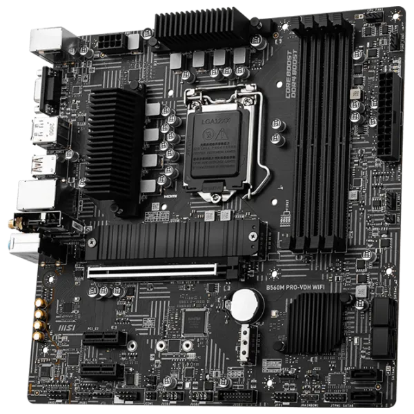 Материнская плата MSI MSI B560M PRO-VDH WIFI mATX/ Intel B560 photo 2 Материнская плата MSI MSI B560M PRO-VDH WIFI mATX/ Intel B560 photo 2