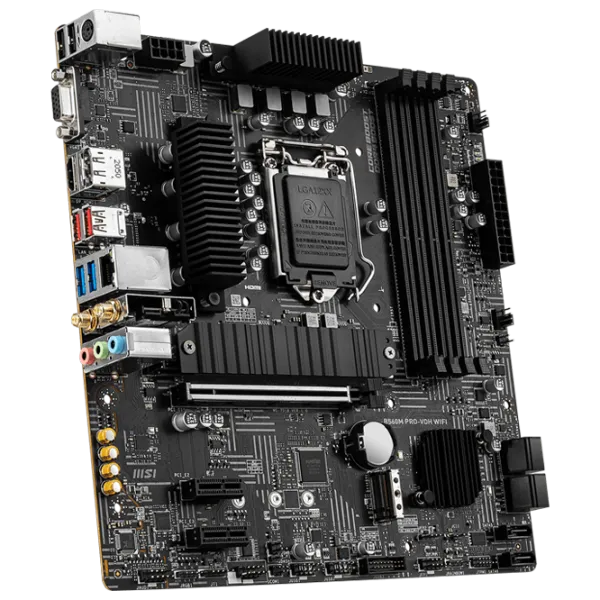 Материнская плата MSI MSI B560M PRO-VDH WIFI mATX/ Intel B560 photo 3 Материнская плата MSI MSI B560M PRO-VDH WIFI mATX/ Intel B560 photo 3