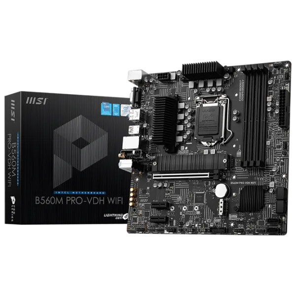 Материнская плата MSI MSI B560M PRO-VDH WIFI mATX/ Intel B560 photo 5 Материнская плата MSI MSI B560M PRO-VDH WIFI mATX/ Intel B560 photo 5