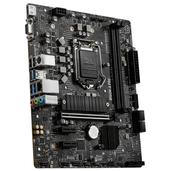 Материнская плата MSI B560M-A PRO mATX/ Realtek ALC897 photo 3 Материнская плата MSI B560M-A PRO mATX/ Realtek ALC897 photo 3