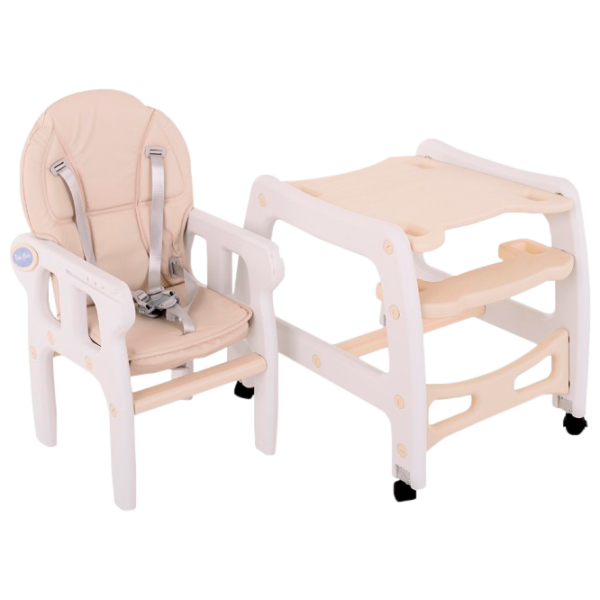 Scaun de masă Glamvers NIC (183802) Transformer/ 4 luni/ Beige photo 3