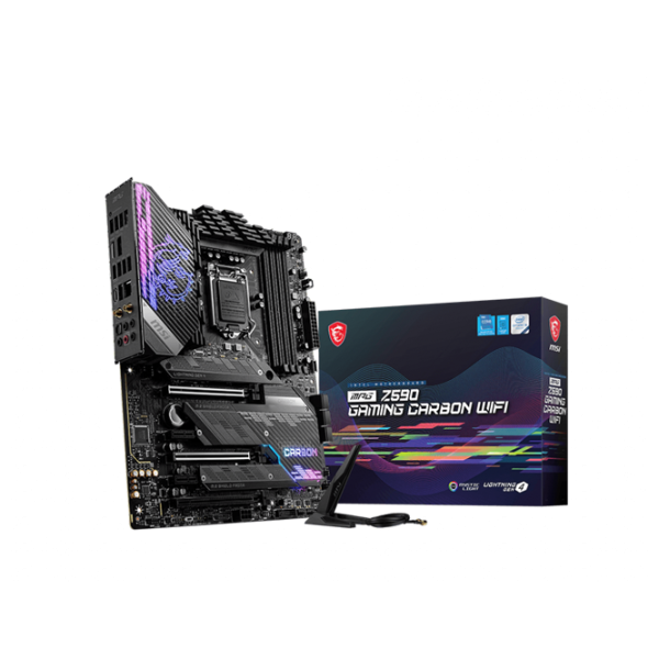 Материнская плата MSI MPG Z590 GAMING CARBON WIFI ATX/ Intel Z590 photo 5 Материнская плата MSI MPG Z590 GAMING CARBON WIFI ATX/ Intel Z590 photo 5