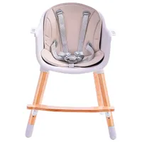 Scaun de masă Glamvers STILI (183819) Clasic/ 6 luni/ Beige photo 3