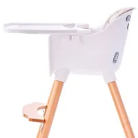 Scaun de masă Glamvers STILI (183819) Clasic/ 6 luni/ Beige photo 4