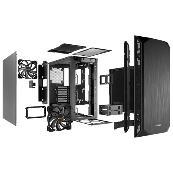 Carcasă Be quiet! Pure Base 500 Mid Tower / Black photo 9 Carcasă Be quiet! Pure Base 500 Mid Tower / Black photo 9