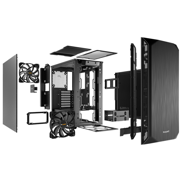Carcasă Be quiet! Pure Base 500 Mid Tower / Black photo 9 Carcasă Be quiet! Pure Base 500 Mid Tower / Black photo 9