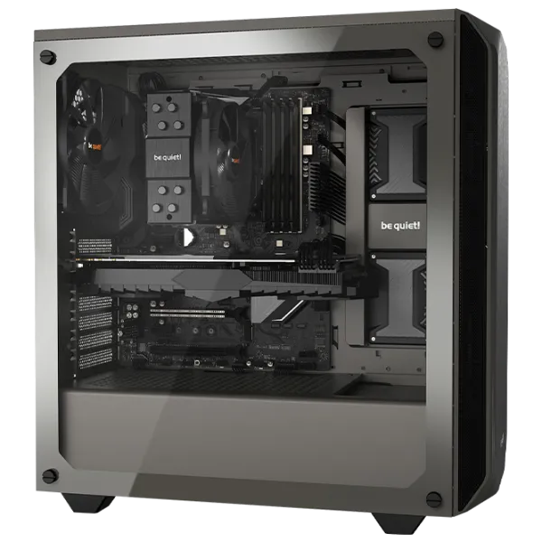 Carcasă Be quiet! Pure Base 500 Mid Tower / Window Gray photo 5