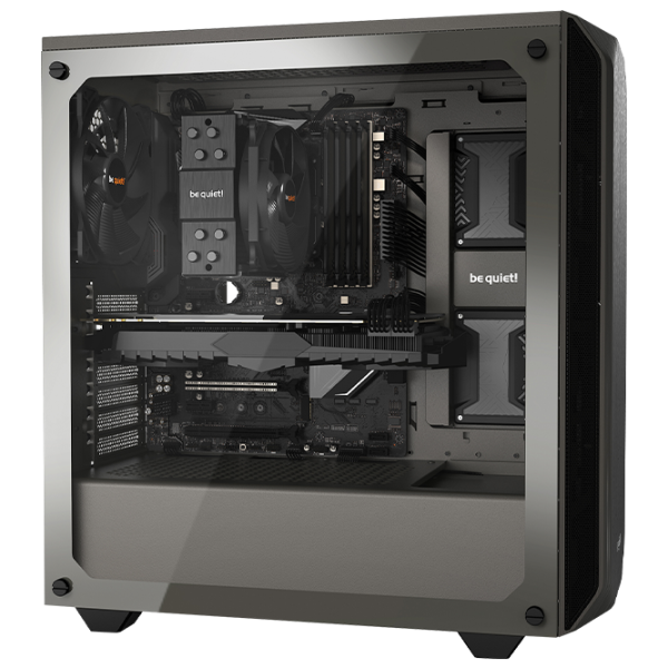 Carcasă Be quiet! Pure Base 500 Mid Tower / Window Gray photo 5