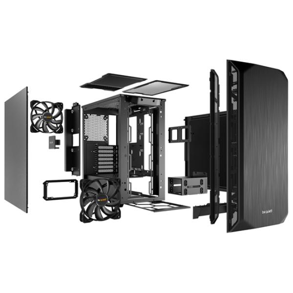 Carcasă Be quiet! Pure Base 500 Mid Tower / Window Gray photo 6