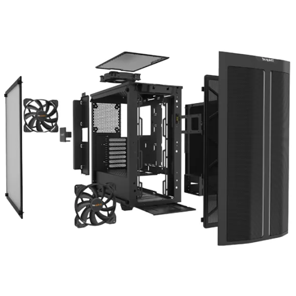 Carcasă Be quiet! Pure Base 500DX Mid Tower / Black photo 8